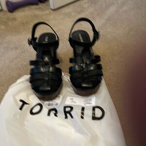 From Torrid, Fisherman Platform Block Heel